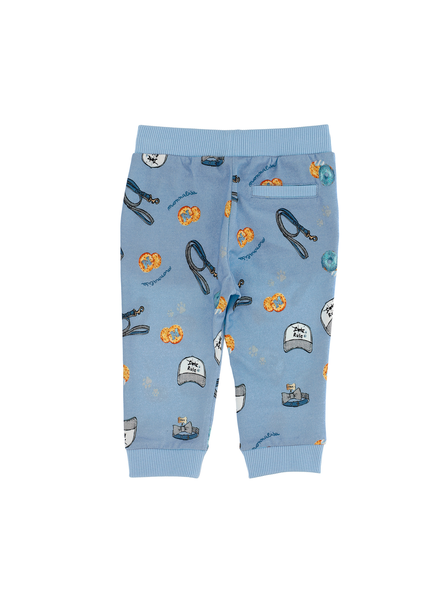 Jogging felpa stampa biscottini Monnalisa Bambino Abbigliamento Pantaloni e jeans Pantaloni Joggers 