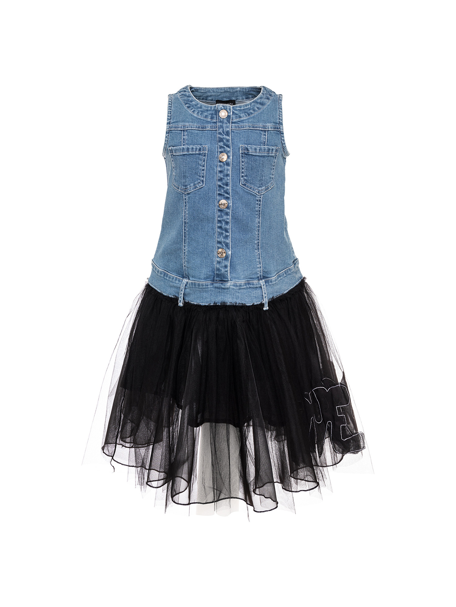 Jean and discount tulle dress