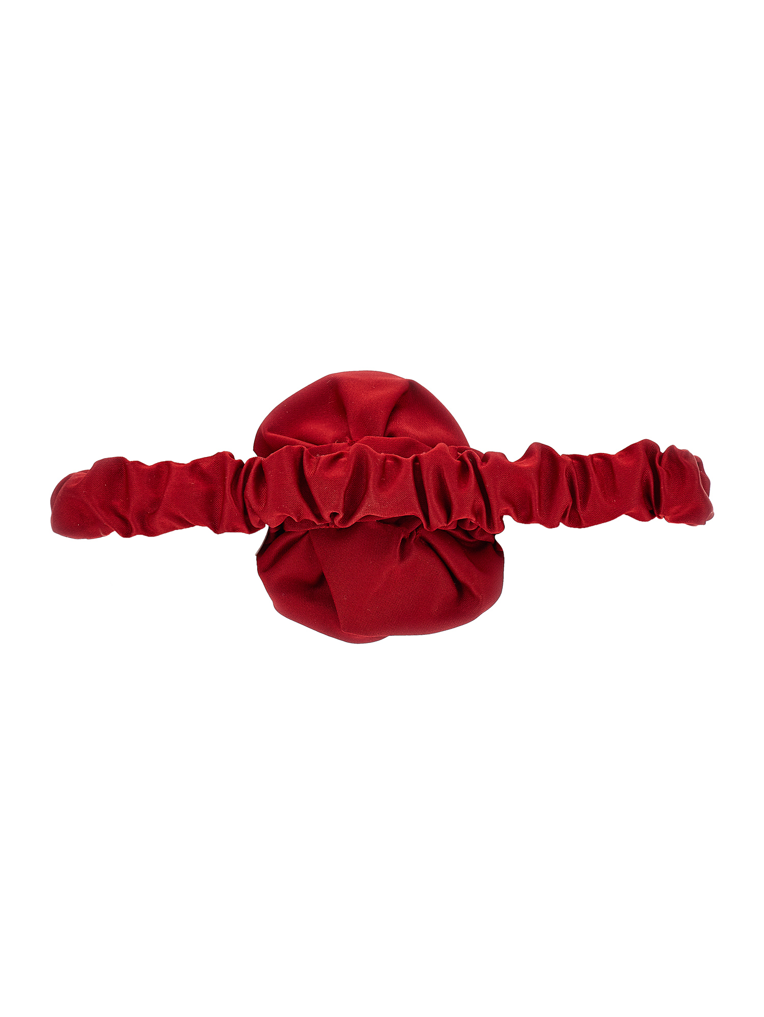 Monnalisa Duchesse Hair Band In Ruby Red