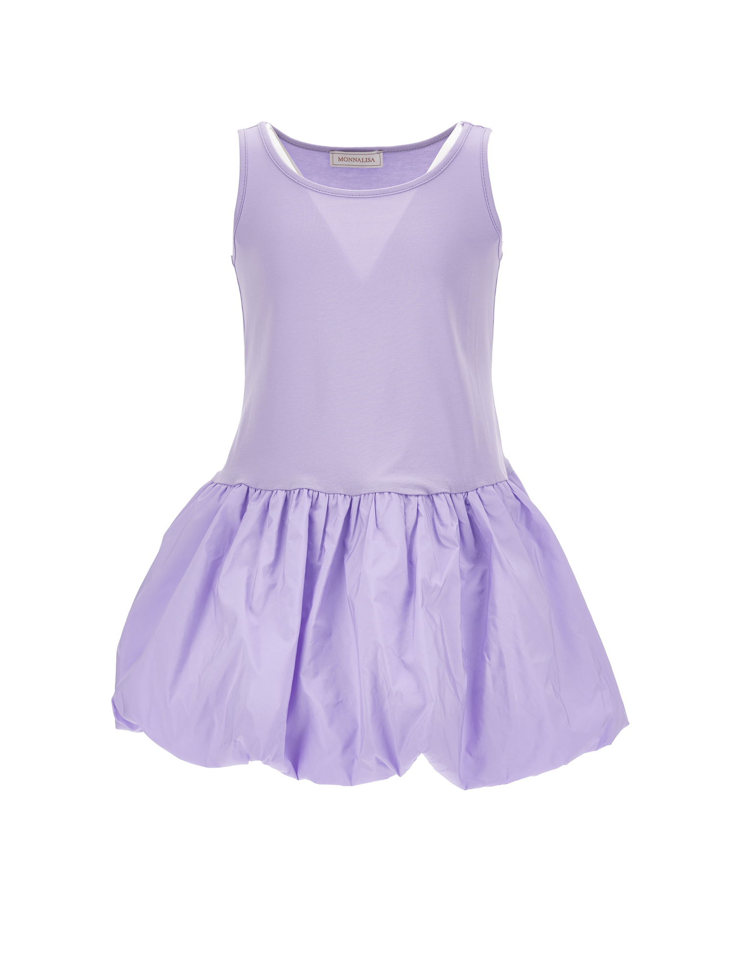 Monnalisa puffball taffeta skirt - White