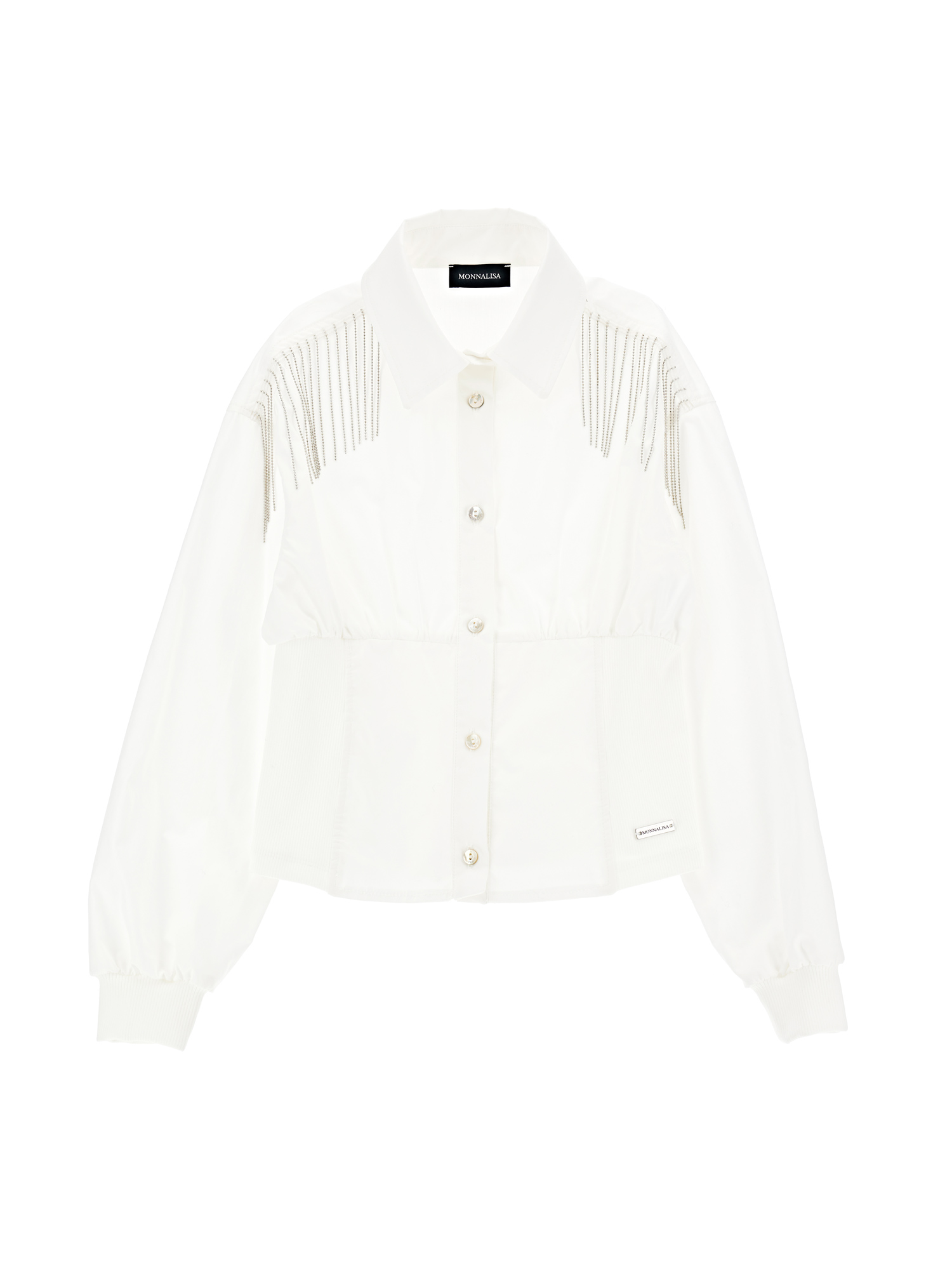Monnalisa Camicia popeline bustier