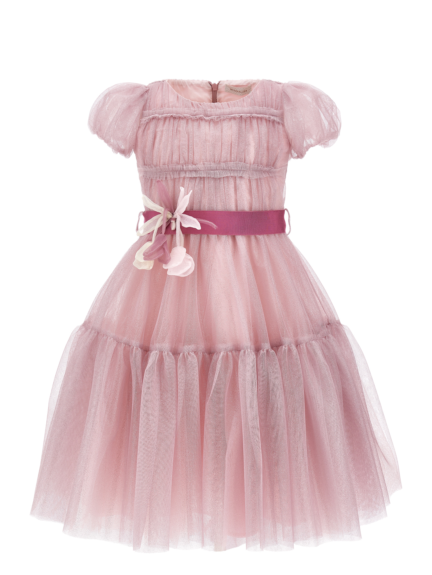Monnalisa Abito romantico tulle glitter