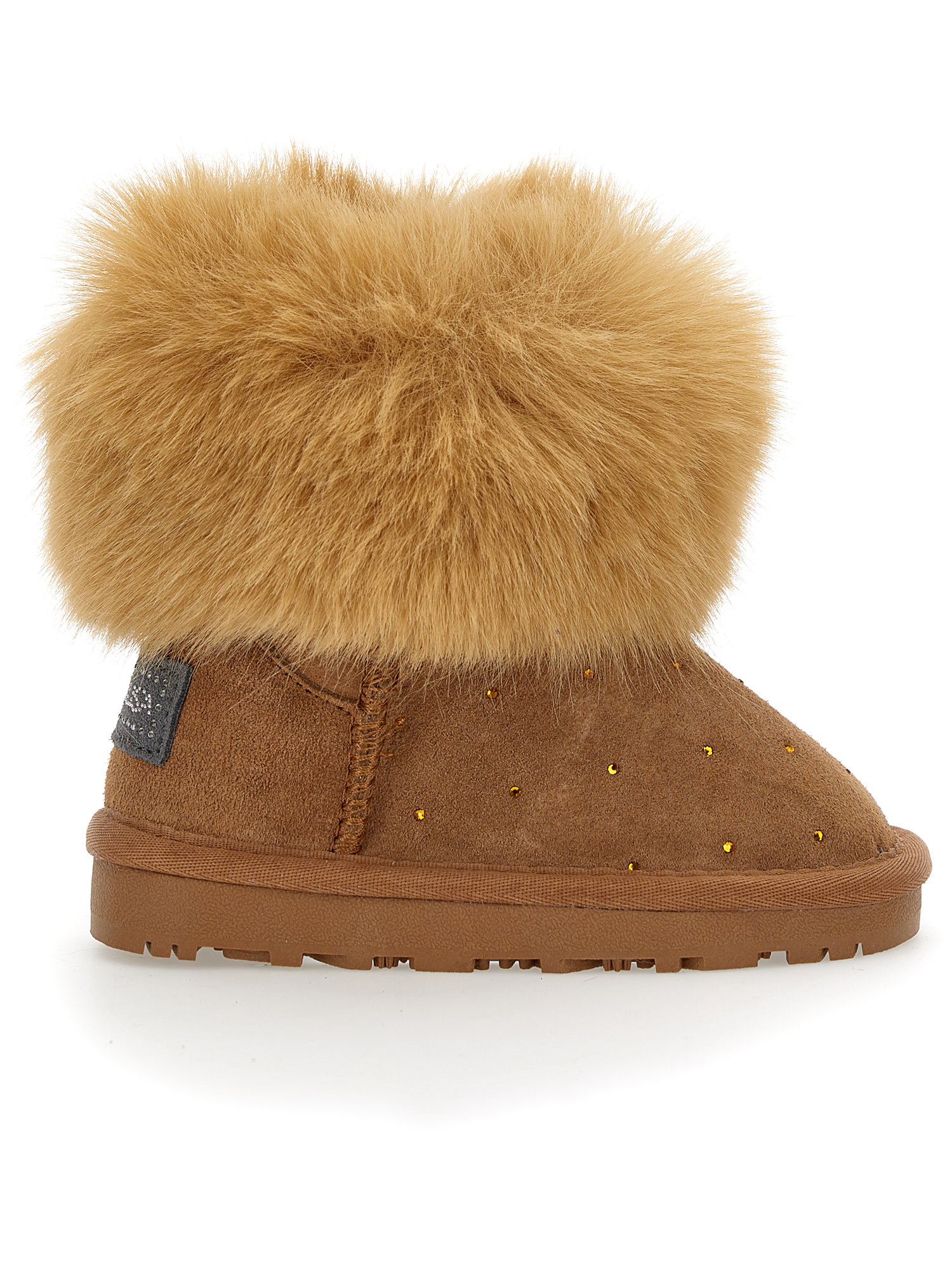 Monnalisa Boots crosta con strass