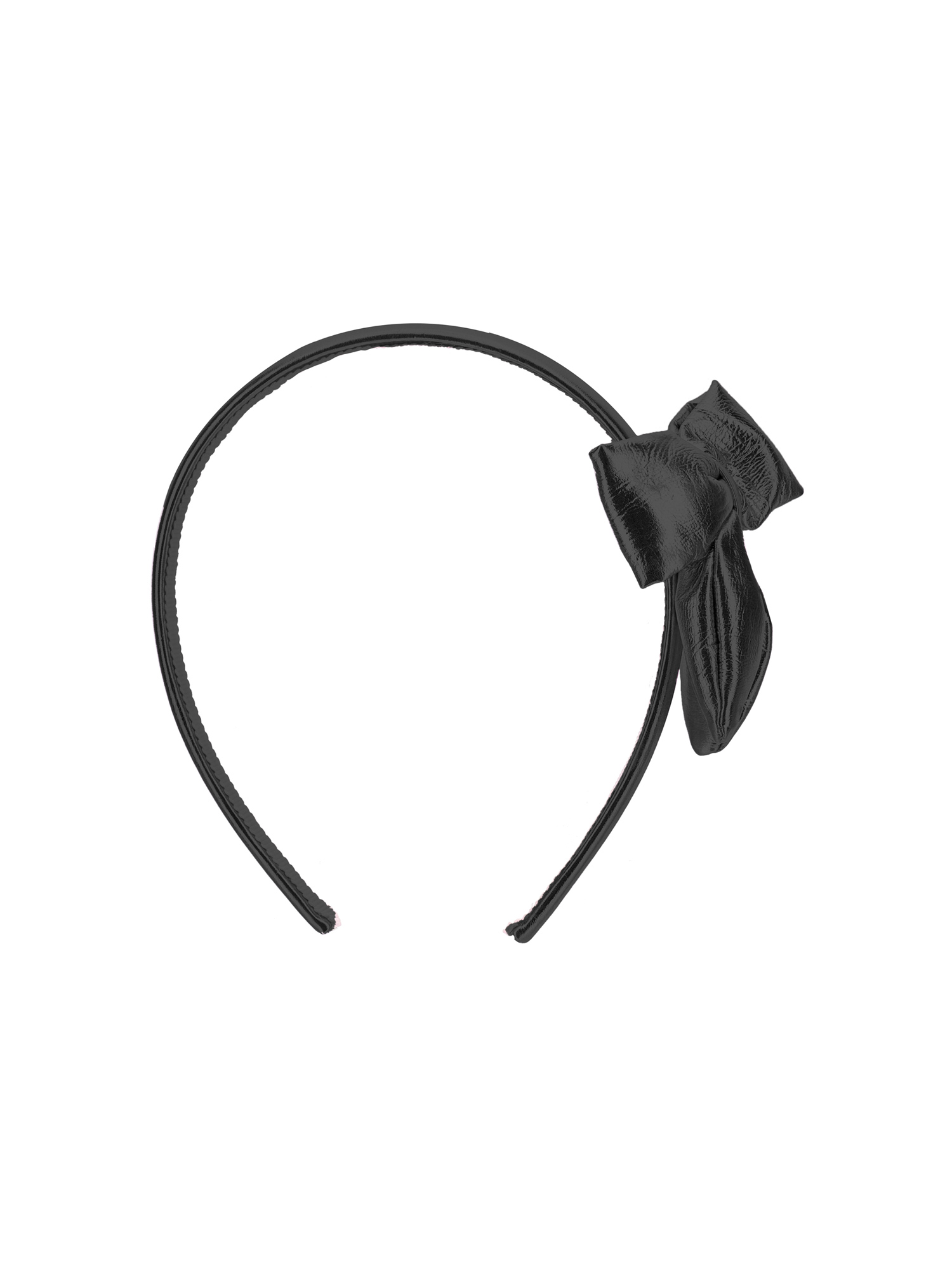 Monnalisa Bow-detail Headband In Black