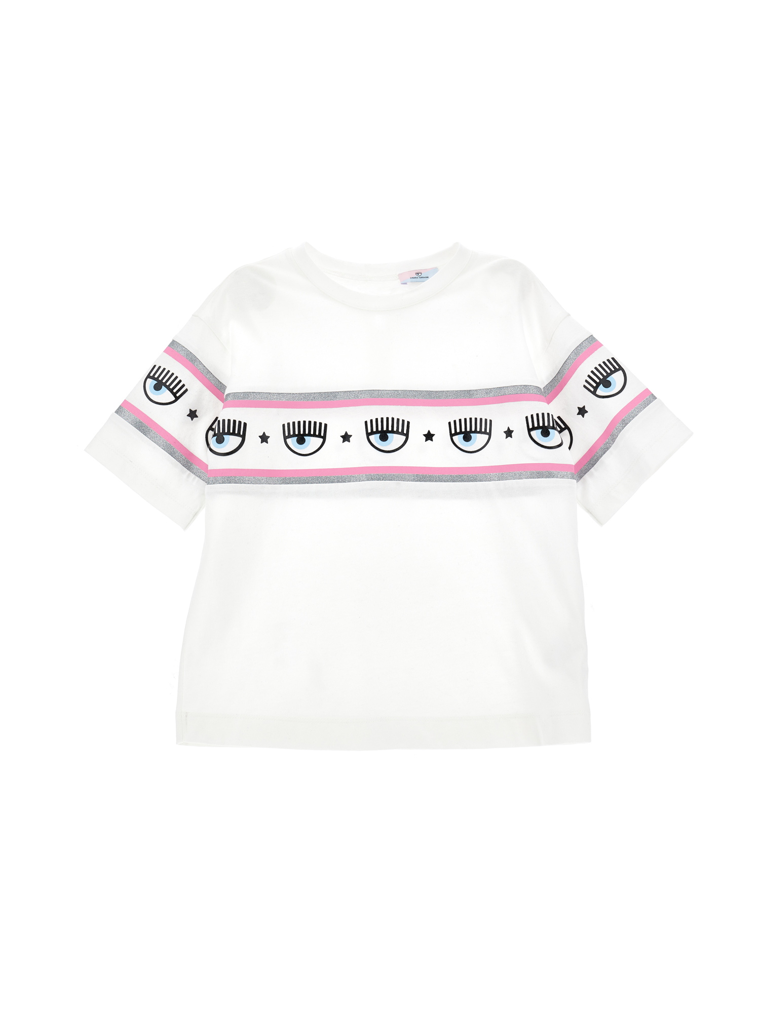 Monnalisa Maxi t-shirt jersey Maxilogomania