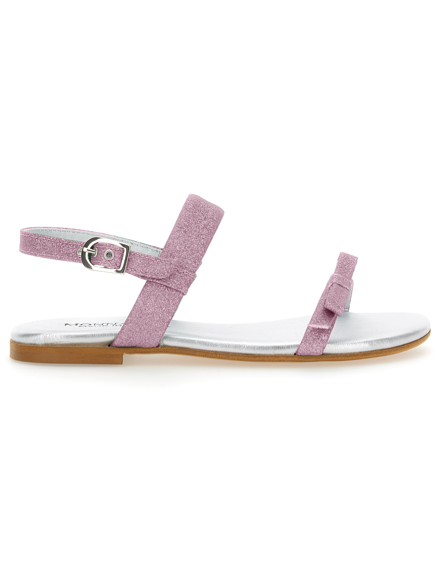 MONNALISA MONNALISA FINE GLITTER SANDALS