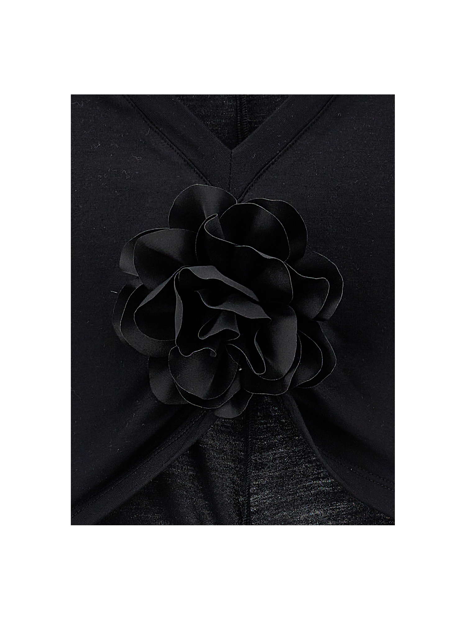 Philosophy Di Lorenzo Serafini Philosophy Kids  Mini Dress With Flower Brooch In Black