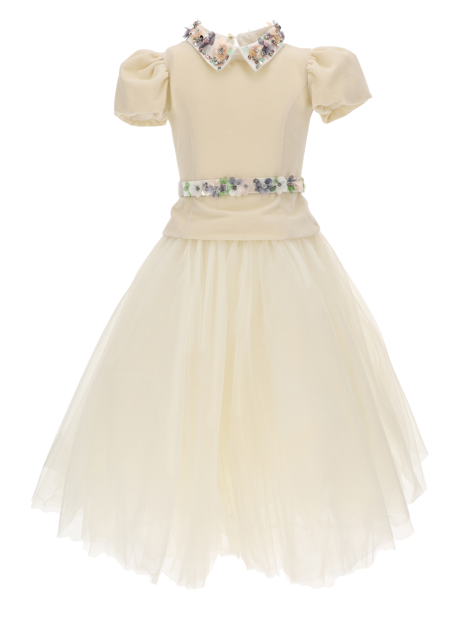 Moonlight velvet dress girl Monnalisa United States