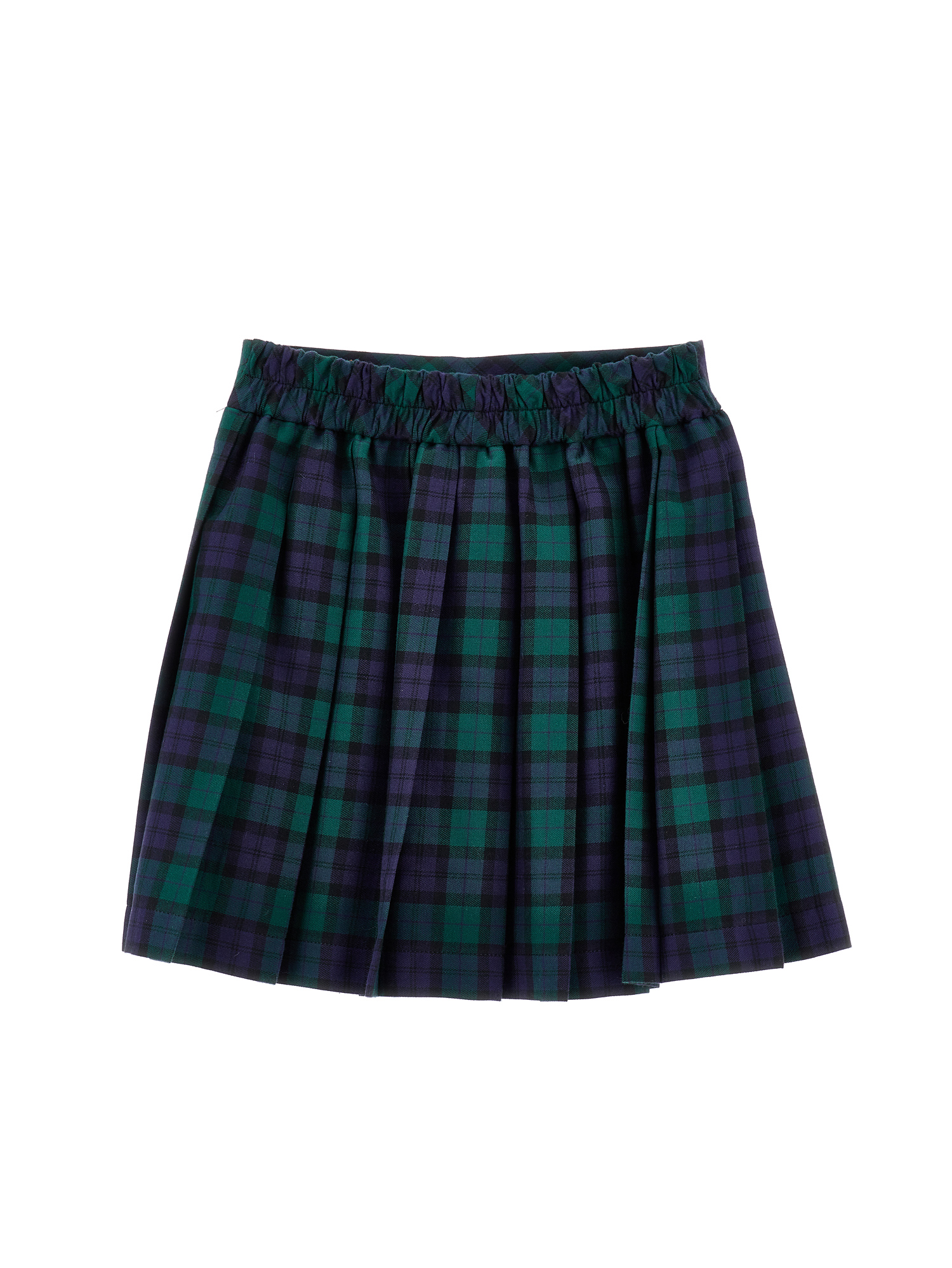 Philosophy Di Lorenzo Serafini Philosophy Kids Tartan Skirt With Patch In Green