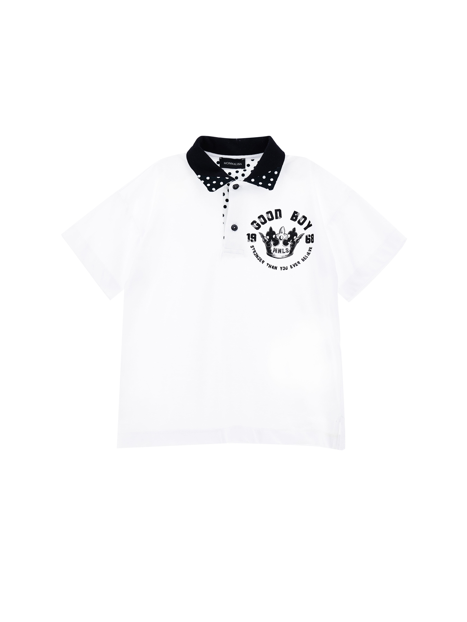 Monnalisa Polo cotone bicolor