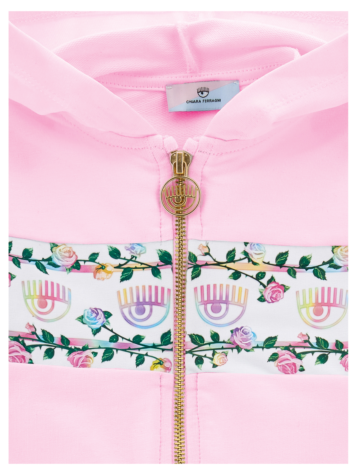 CHIARA FERRAGNI CHIARA FERRAGNI CFMAXILOGOMANIA SWEATSHIRT