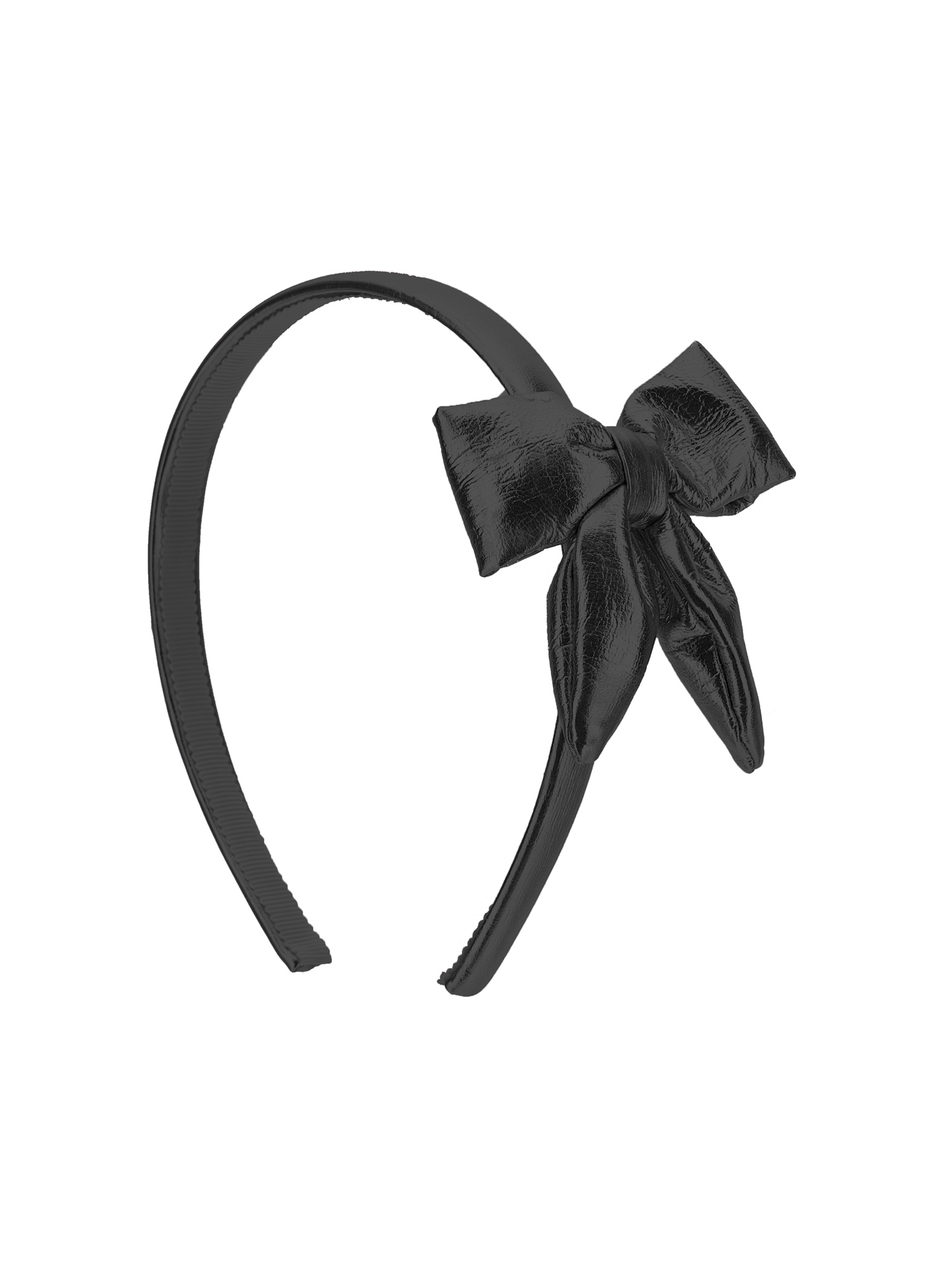 Monnalisa Bow-detail Headband In Black